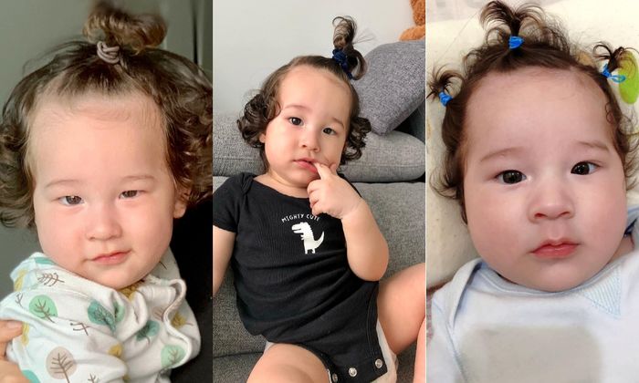 Quý tử nhà sao Việt để tóc dài, lớn lên chắc “tốn gái lắm cho coi!