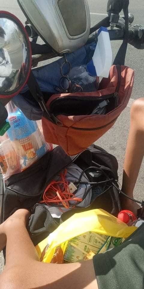 Rơi nước mắt chàng trai đi xe lăn 7 ngày từ Sài Gòn về Phú Yên