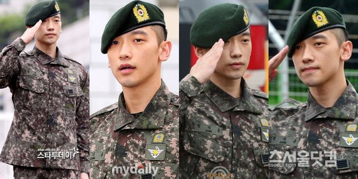Sao Hàn trong quân phục: Rain cực phẩm, Kim Soo Hyun không thể nhận ra