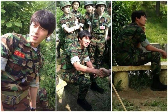 Sao Hàn trong quân phục: Rain cực phẩm, Kim Soo Hyun không thể nhận ra