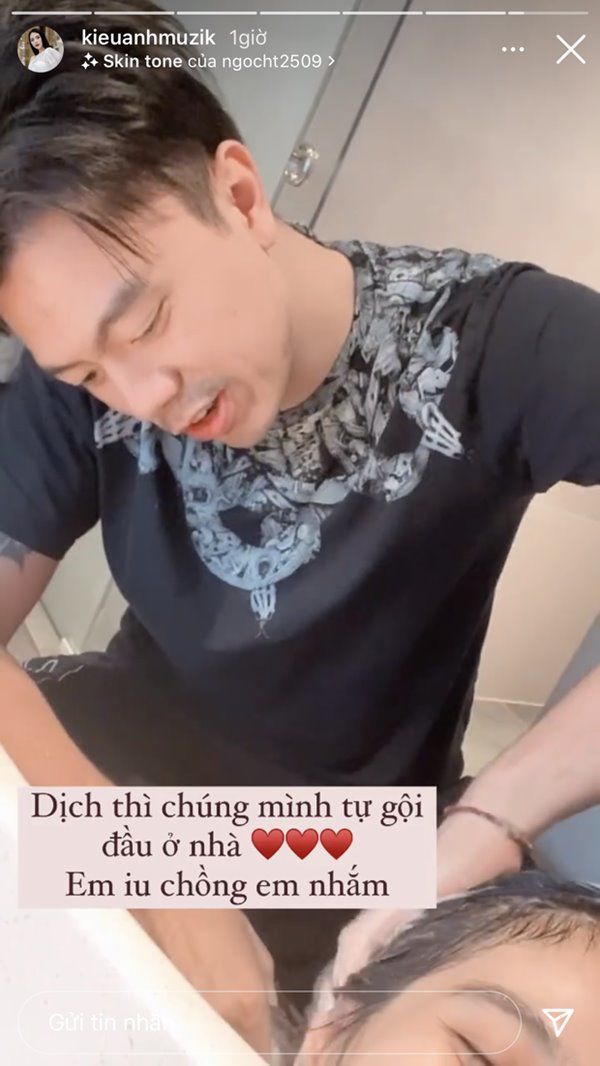 Có phần cần gì lo: mỹ nhân Việt được chồng gội đầu đến lau, rửa chân