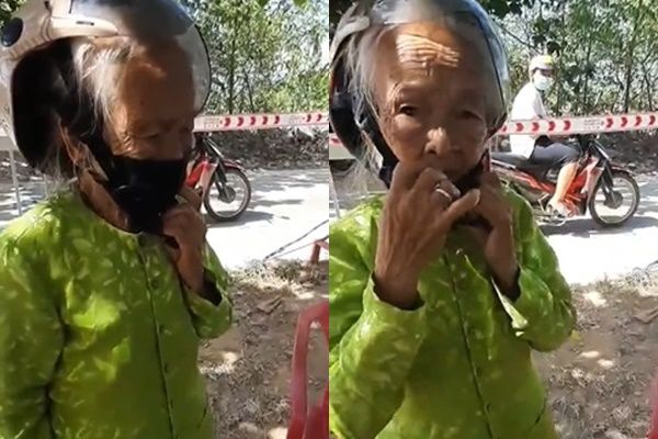 Sống nhờ tiền trợ cấp, bà cụ 84 tuổi vẫn vét túi ủng hộ chống dịch