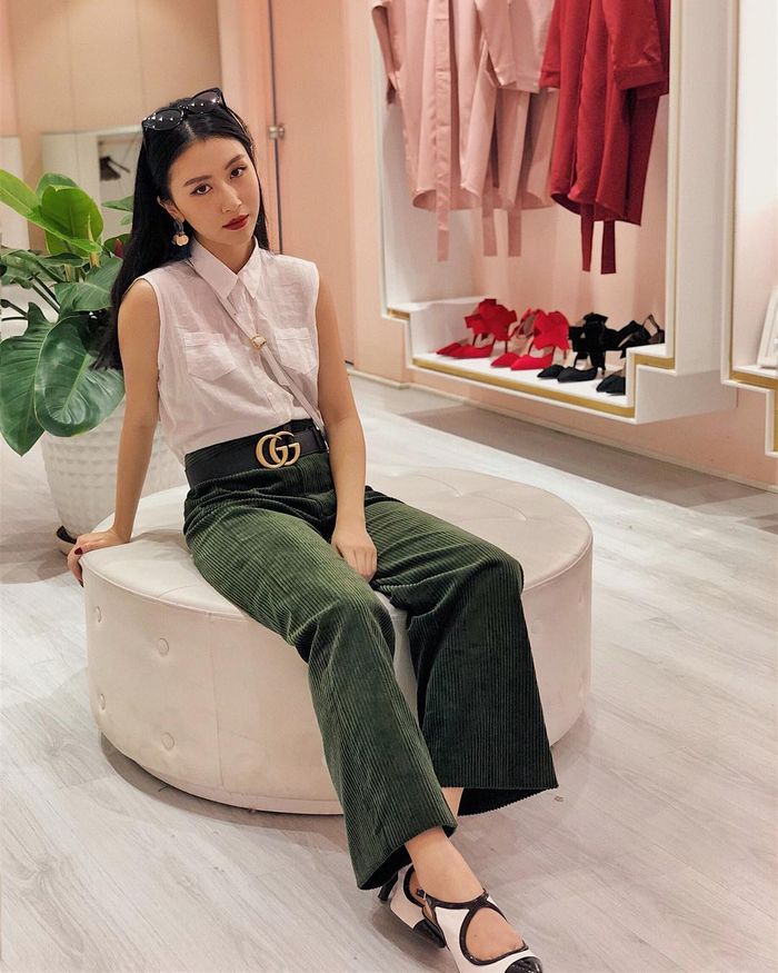 Thời trang thắt lưng buộc bụng của Nam là món tủ của sao Việt