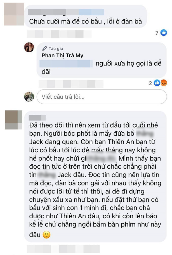 Trà My khuyên Thiên An: Còn trẻ thiếu gì cơ hội, hãy tìm người khác