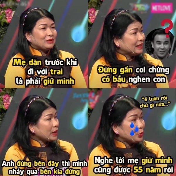 Vâng lời mẹ hẹn hò trai phải giữ mình: Bà cô 55 tuổi vẫn độc thân
