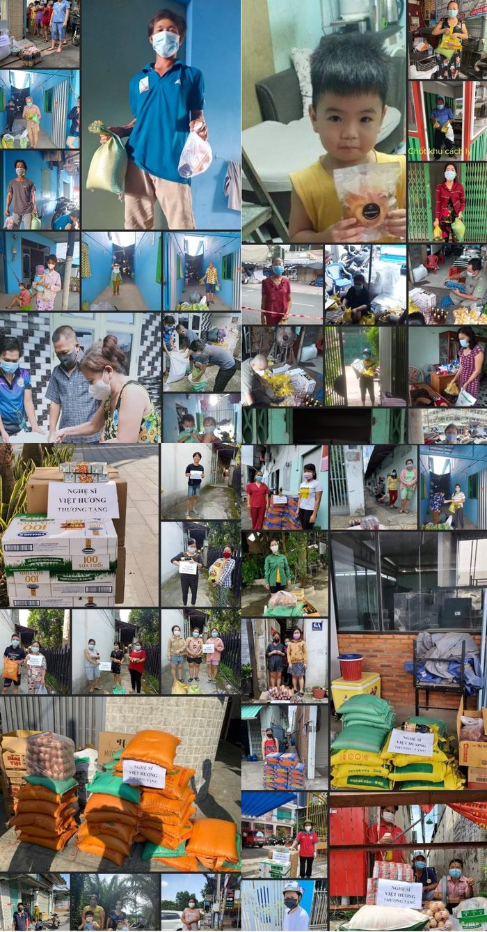 Việt Hương làm từ thiện: Tặng 4 xe tiền tỷ, thức chuyển gạo xuyên đêm