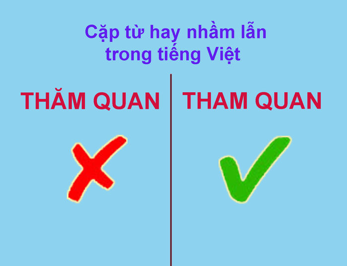 Xoắn não với 15 cặp từ dễ gây lầm lẫn nhất trong tiếng Việt