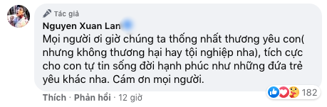 Xuân Lan tặng quà sinh nhật Lavie, dặn mọi người đừng thương hại bé