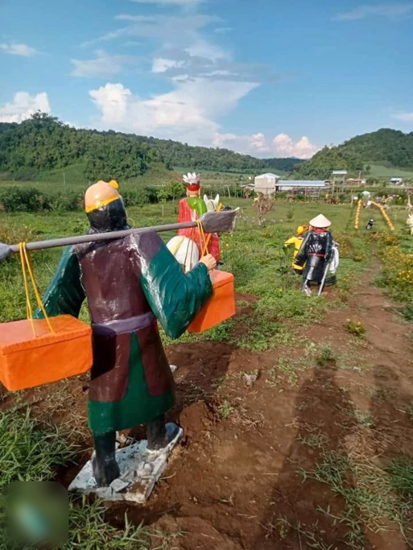 4 thầy trò Đường Tăng lạc giữa đồi chè: Bát giới sao ra nông nỗi này