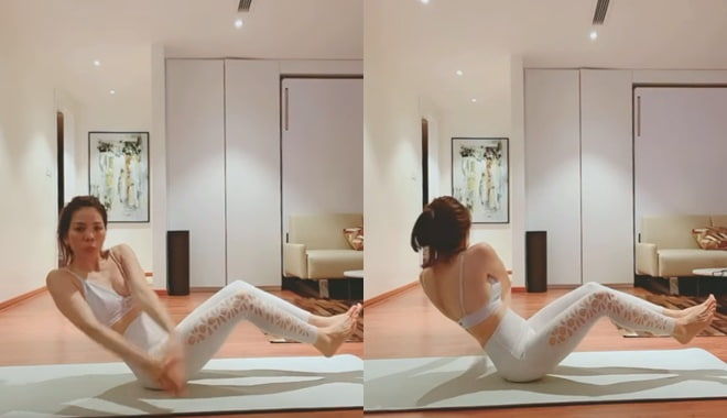 Bí quyết để có cơ bụng số 11 và vòng 3 quả táo như Lệ Quyên