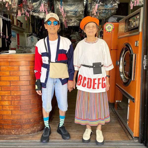 Cặp đôi 70 tuổi khiến giới trẻ phục sát đất vì gu thời trang chất lừ