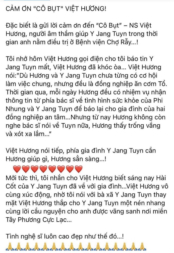 Chưa đầy 1 tuần, Việt Hương đã làm nhiều điều đáng nể phục
