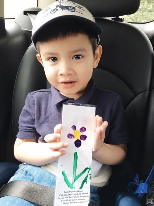 Con trai 6 năm xa cách của Quỳnh Chi Hugo: Nay đã lớn bảnh bao