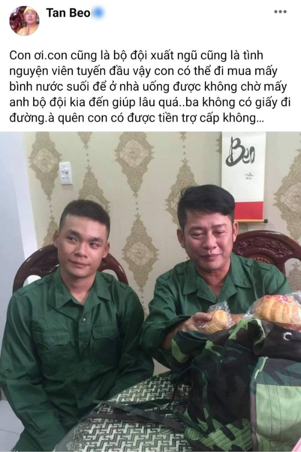 Cuộc sống hiện tại của Tấn Beo Mùi ngò gai: ủng hộ cậu cả đi bộ đội