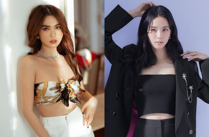 Đi show lừng danh nhưng Jisoo lại đụng túi với Ngọc Trinh