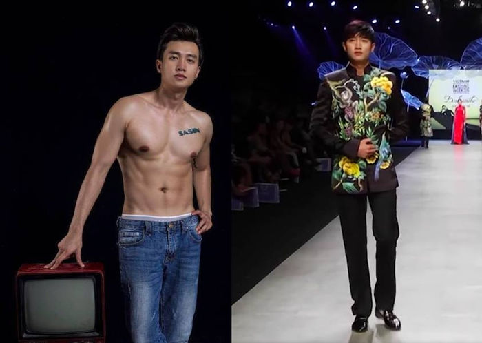 Diễn viên Việt lên sàn catwalk: Nam hơi ngầu, Shark Long ra sao?