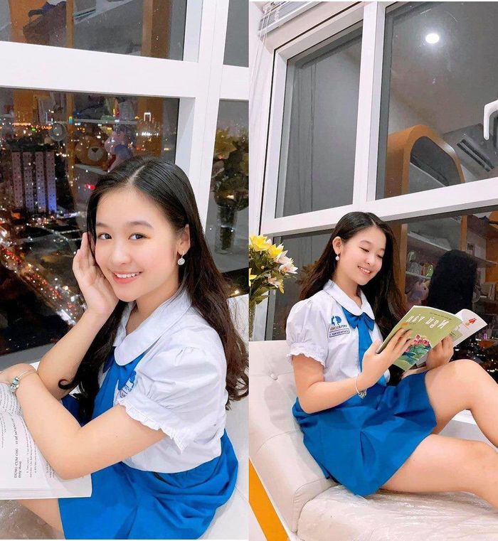 Cô bé được chụp hình với nhiều sao Việt nhất: Cao vượt bậc ở tuổi 13