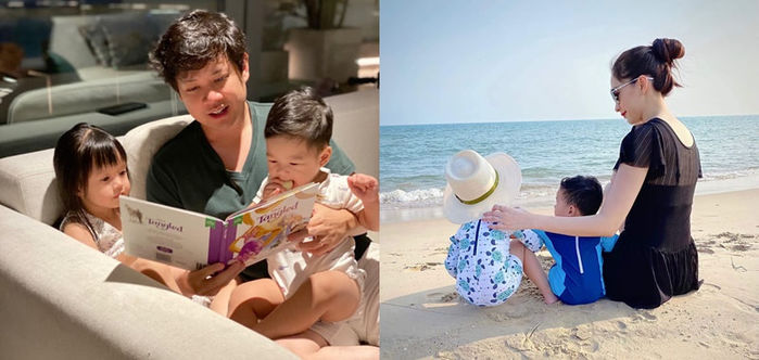 Hoa hậu Việt lấy chồng đại gia, cô nào cũng mắn đẻ