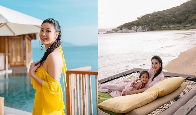 Hoa hậu Việt lấy chồng đại gia, cô nào cũng mắn đẻ