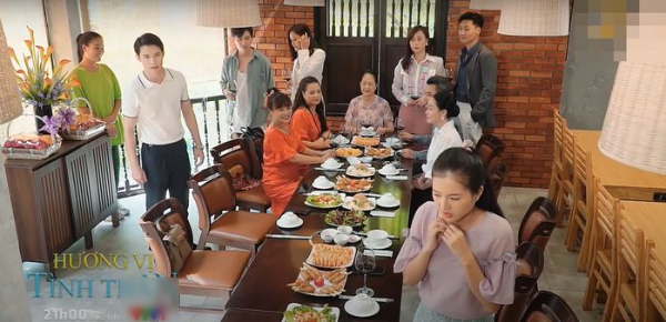 Hương vị tình thân: Dũng bất ngờ vì Diệp đến trong bữa cơm thông gia