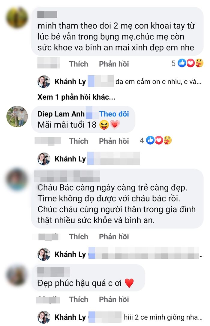 Mẹ đơn thân Ly Kute được khen lão hóa ngược, mỗi lúc một xinh
