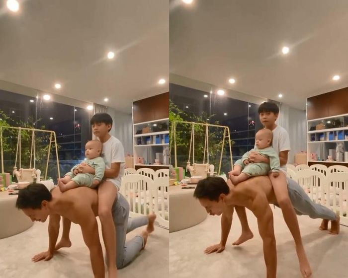 Mới 11 tuổi, Subeo khoe đôi chân “dài tới nách di truyền từ Hà Hồ