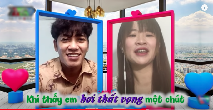 Nữ chính chê chàng trai trên show hẹn hò, MC chỉnh ngay