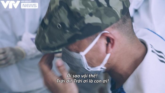 Phân đoạn gây nhói lòng của người cha trong phóng sự Ranh giới