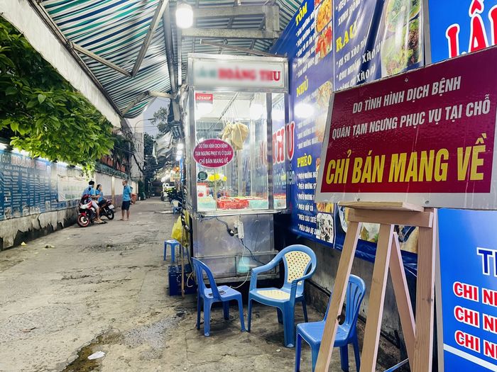 Từ 8/9, quán ăn ở TP.HCM được phép mở lại nhưng chỉ bán mang đi