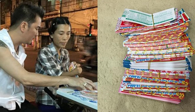 Sao Việt ứng xử với người bán vé số: Việt Hương cực kỳ bá đạo