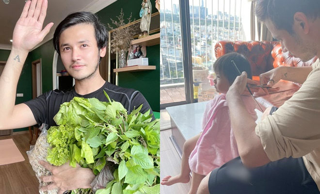 Soái ca màn ảnh giờ thành chồng đảm: Kim Lý lo việc nhà từ A đến Z