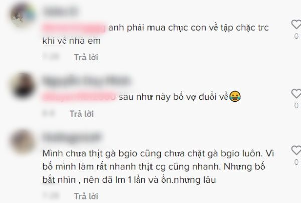 Thanh niên lúng túng với thử thách chặt gà của bố vợ tương lai