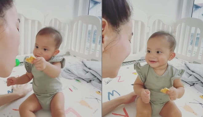 Tính giở thói giành ăn, Leon đổi ngay thái độ vì chị gái quá ngọt ngào