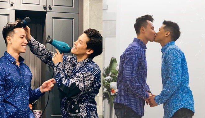 Vai vế của sao nam Vbiz trong đời sống hôn nhân đồng giới