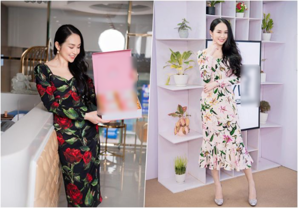 Vợ chủ tịch của Tuấn Hưng gợi ý phong cách thời trang công sở cực xinh