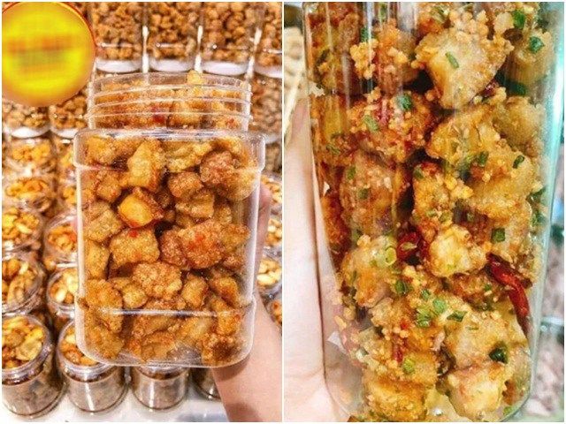 Xưa là món cứu đói, giờ tóp mỡ rim mắm 500k/kg vẫn cháy hàng