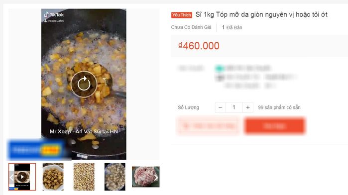 Xưa là món cứu đói, giờ tóp mỡ rim mắm 500k/kg vẫn cháy hàng