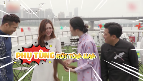 Ảnh hot sao Việt 24/10: Lan Ngọc rơi tóc giả trong Running Man