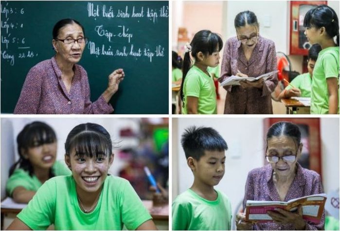 Bà giáo 72 tuổi ngày đi bán vé số, chiều dạy con chữ cho trẻ nghèo