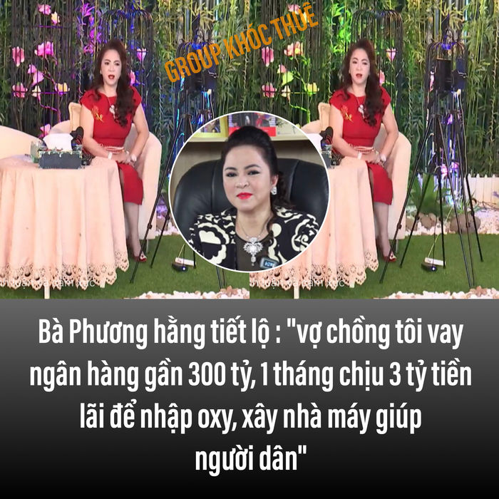 Bà Hằng: Tôi vay 300 tỷ, trả 3 tỷ tiền lãi để nhập oxy, xây nhà máy