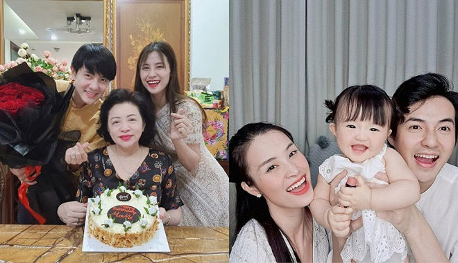 Biểu cảm siêu cưng của dàn nhóc tì nhà sao bên bà nội quyền lực