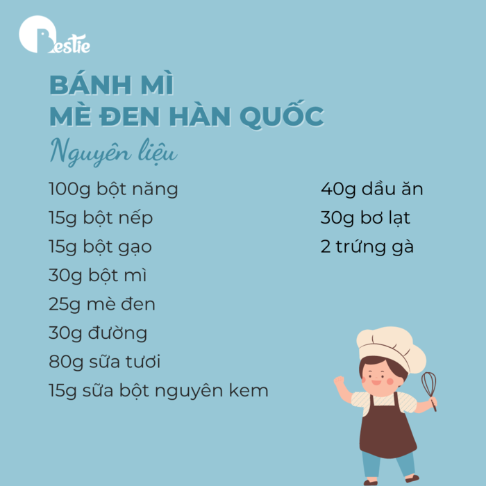 Cách làm 4 kiểu bánh mì Hàn Quốc đơn giản bằng nồi chiên không dầu