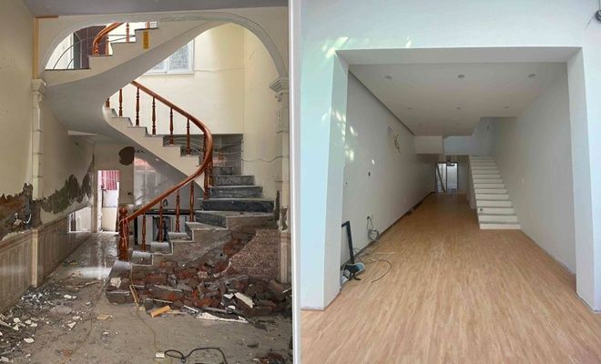 Cải tạo ngôi nhà chật hẹp trong ngõ: Diện tích vẫn vậy mà sang xịn hẳn