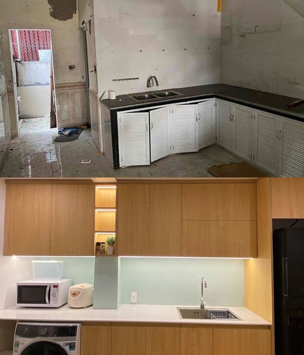 Cải tạo ngôi nhà chật hẹp trong ngõ: Diện tích vẫn vậy mà sang xịn hẳn
