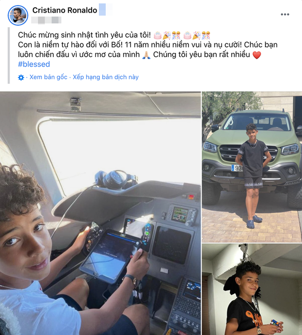 Độ chịu chơi của CR7: Sắm xe 6 tỷ tặng con, bỏ nửa tỷ/ngày cho bạn gái