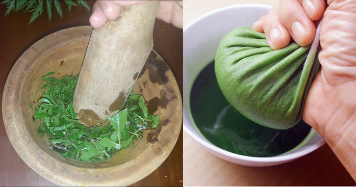 Giảm nám, sạch mụn, thu nhỏ lỗ chân lông chỉ với nước cốt đinh lăng