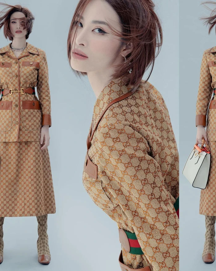 Đông Nhi khoe sắc vóc mẹ bỉm cực sang với cây đồ hiệu 300 triệu