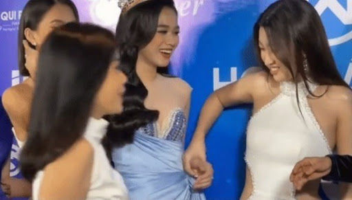 Hoa hậu Đỗ Thị Hà có thù với thảm đỏ nhất Vbiz: xuất hiện là có biến