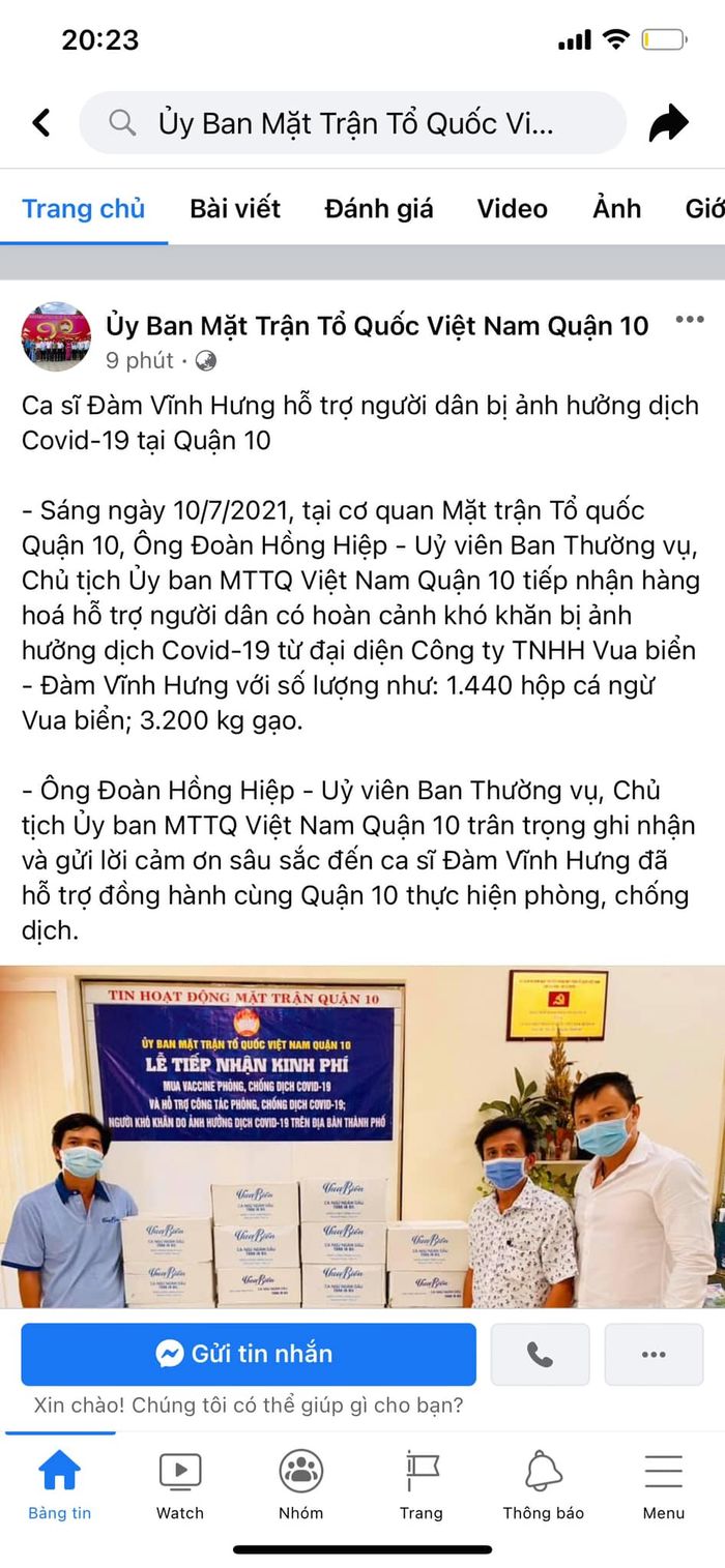 Loạt hành động ấm áp, thiết thực của Đàm Vĩnh Hưng trong suốt mùa dịch