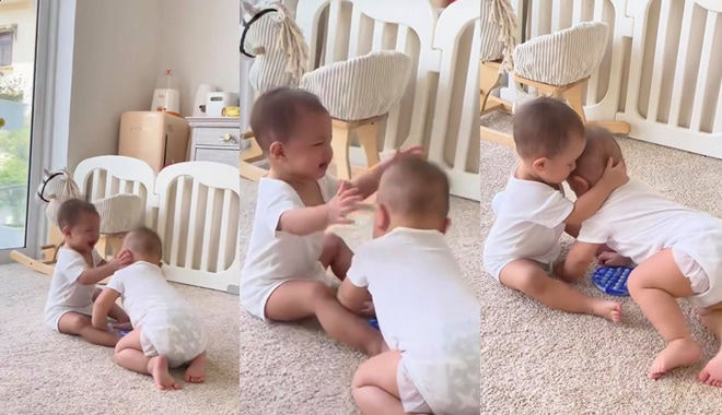 Mẹ vắng nhà, Leon - Lisa giáp lá cà chiến tay đôi